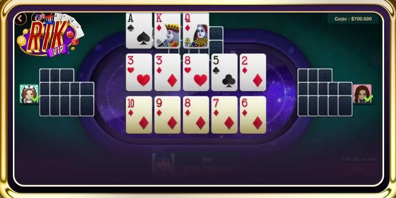 Đặc trưng của game bài Mậu Binh yêu cầu người chơi cần biết sắp xếp