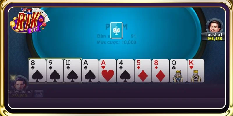 Điều hướng thông qua kỹ thuật giữ bài trong Phỏm rất chiến lược