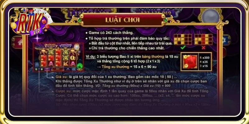 Luật chơi nổ hũ Kho tàng Ngũ Long cực dễ dành cho người chơi mới