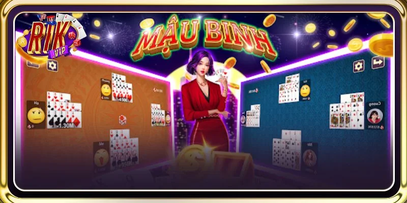 Mậu Binh RIKVIP được người chơi yêu thích, cá cược sôi động