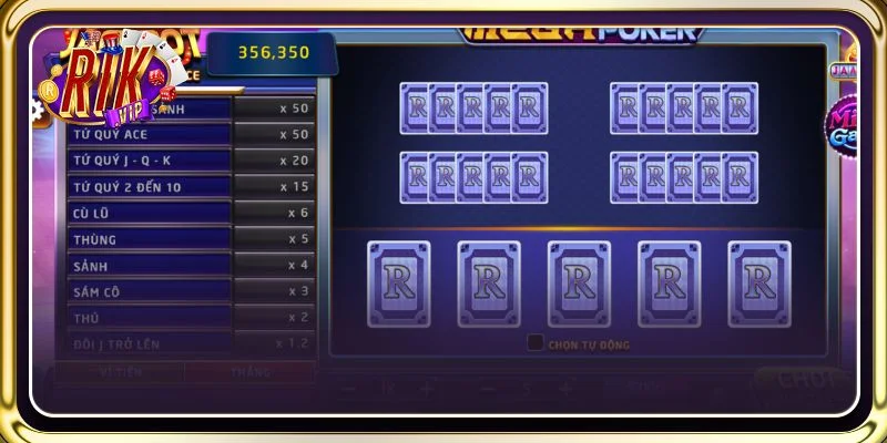 Poker là một trong những tựa game bài được yêu thích hàng đầu tại RIKVIP