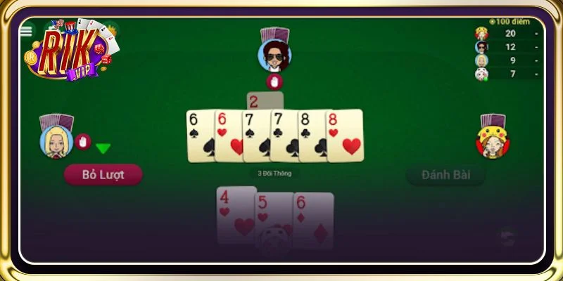 Quy tắc cược của Tiến lên miền Nam RIKVIP rất dễ tham gia